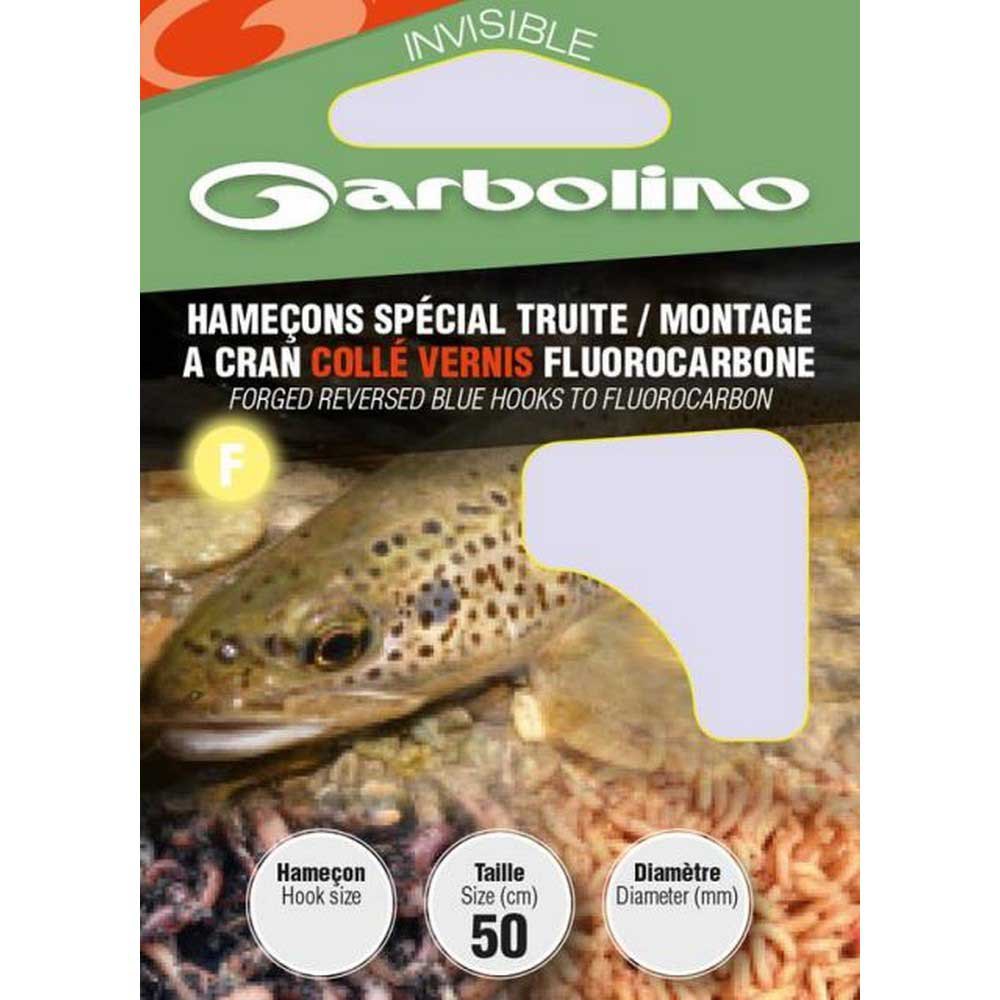 Garbolino competition GOMAD0728-L22H4 Special Natural Baits Trout связанный крючок нейлон 22 Зеленый 4 