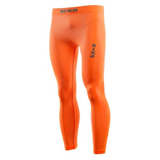 Sixs PNXC-OrangeFluo-XXL Леггинсы Carbon Оранжевый  Orange Fluo 2XL