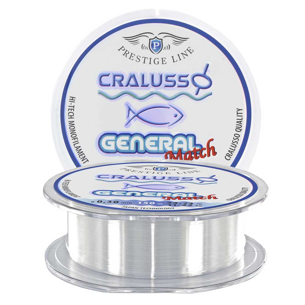 Cralusso 33900025 General Match 150 m Монофиламент  Clear 0.250 mm