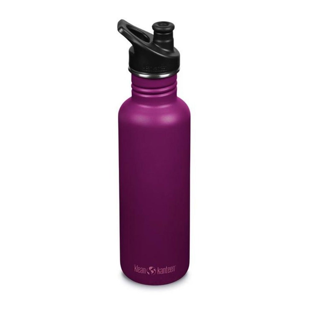 Klean kanteen 1008440 Classic Бутылка из нержавеющей стали 800ml Спорт крышка Фиолетовый Purple Potion