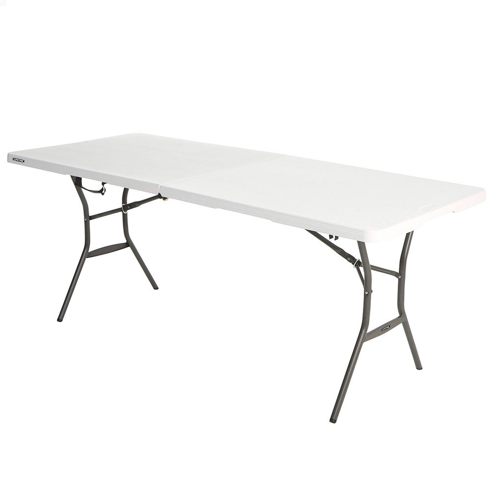 Lifetime 92105 184x76x73.5 Cm UV100 Сверхпрочный складной стол Белая Multicolour