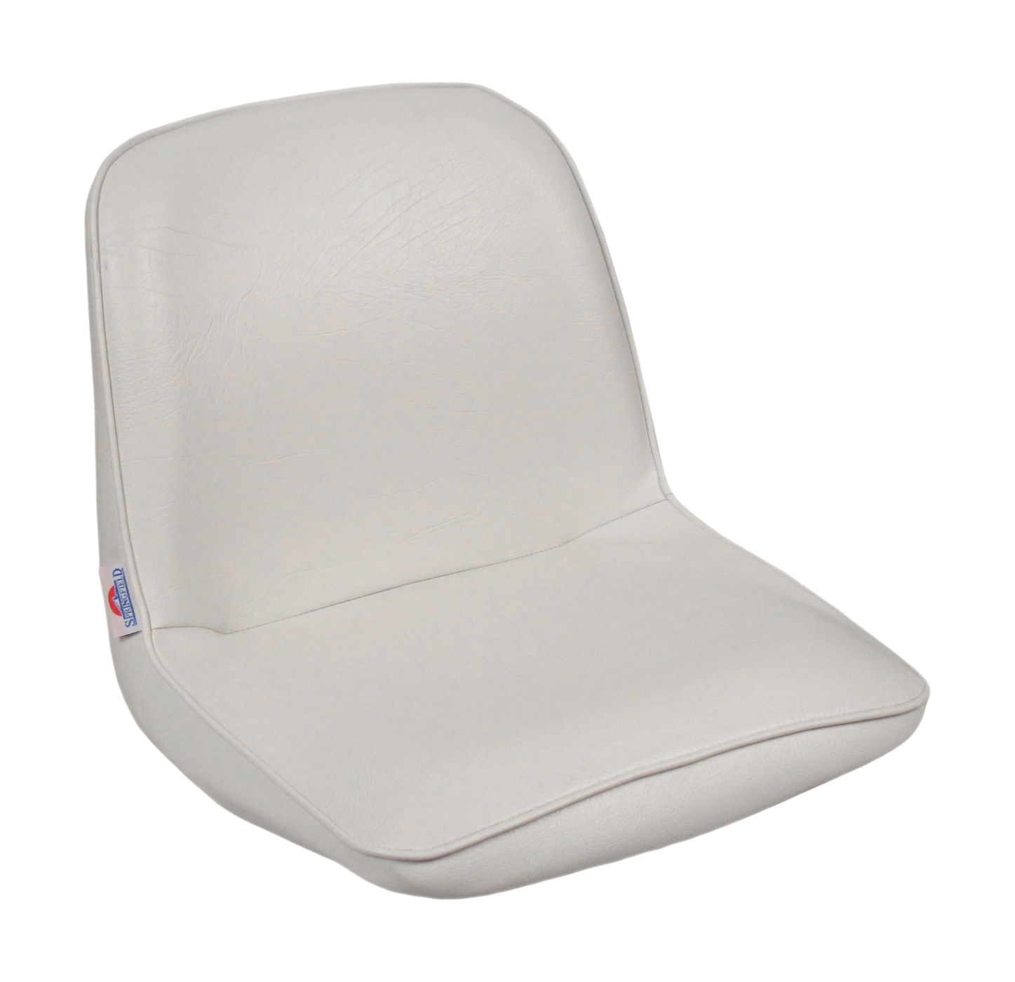 Кресло FIRST MATE мягкое, материал белый винил Springfield 1001006C