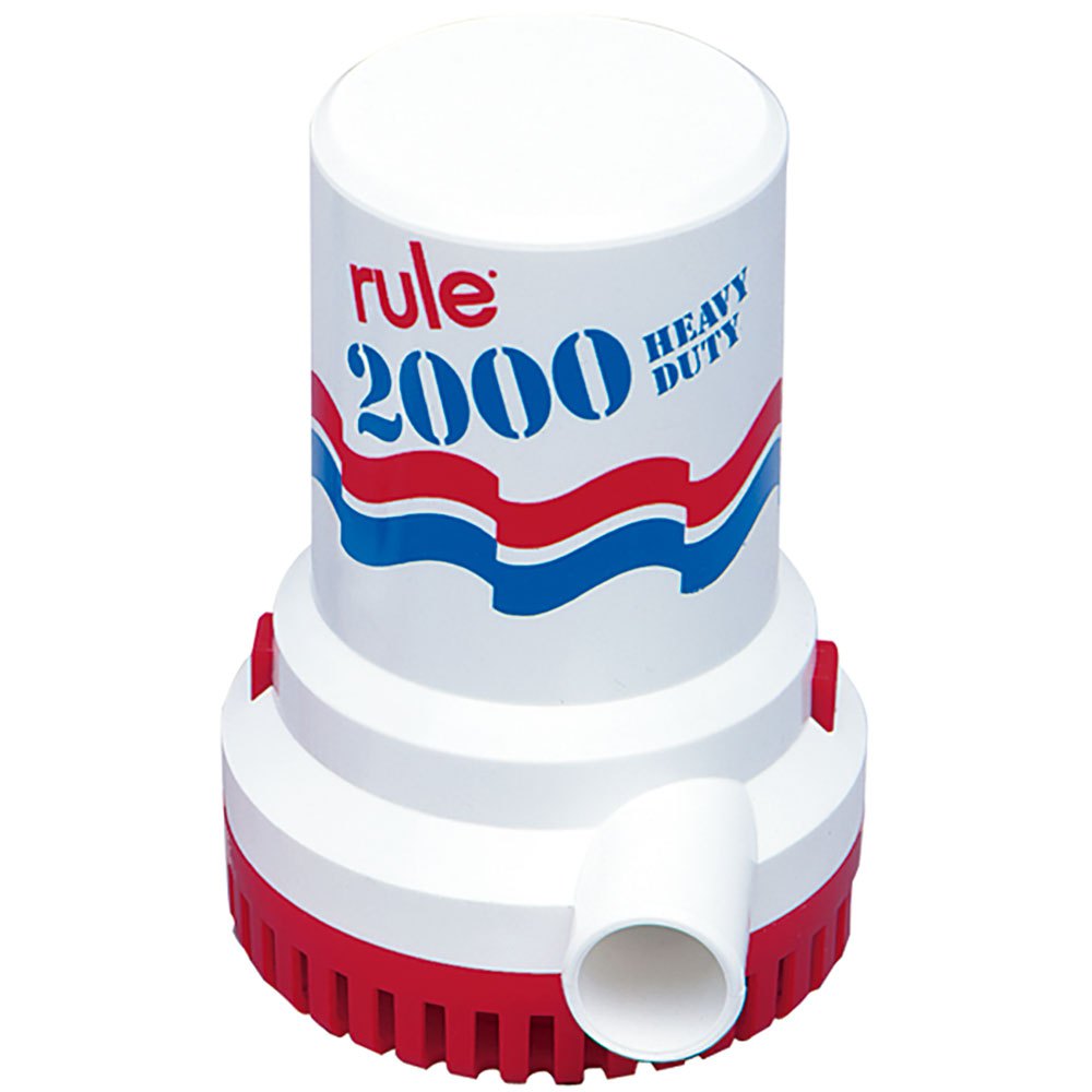 Rule pumps 29-11 Standard Sieres 2000GPH 32V Ручной насос большой производительности Белая White