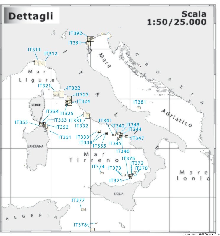 Купить Navimap marine chart IT335-IT341 70.051.11 7ft.ru в интернет магазине Семь Футов