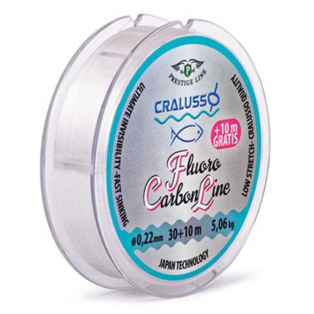 Cralusso 33901550 30+10 m Флюорокарбон  Clear 0.500 mm
