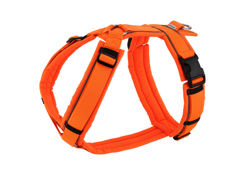Купить SPRENGER Шлейка для собак Y-Harness 2.0 / неоновый оранжевый / Окружность груди: 42 - 52 см. 7ft.ru в интернет магазине Семь Футов
