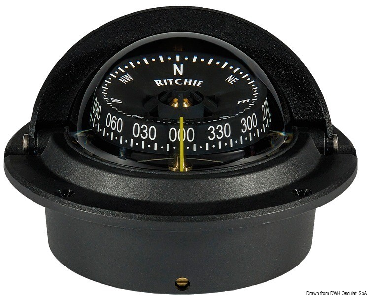 Купить RITCHIE Wheelmark built-in compass 3 black/black, 25.082.31 7ft.ru в интернет магазине Семь Футов