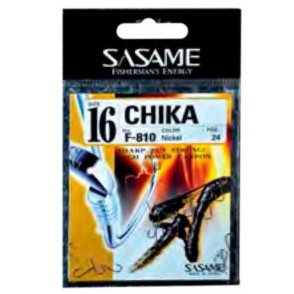Sasame SSCHIN10 Chika Niquel 810 Зубчатый Крюк  Black 10