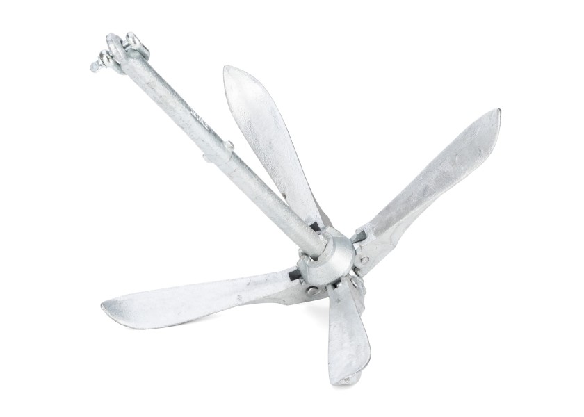 Купить Складной якорь-кошка - оцинкованная сталь / Вес якоря: 12 кг. 7ft.ru в интернет магазине Семь Футов