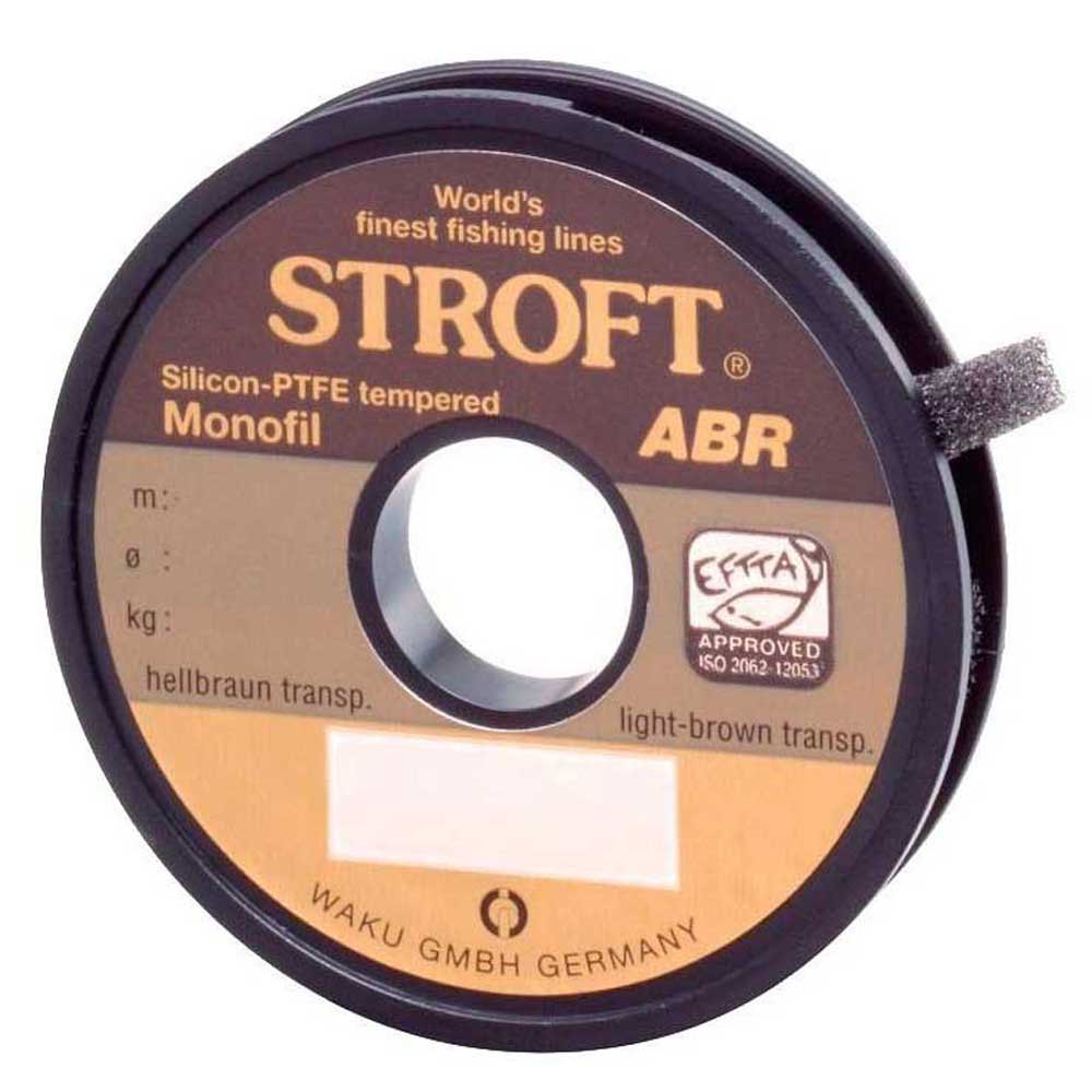 Stroft 8012/ST ABR 25 m Монофиламент Золотистый Clear 0.120 mm 