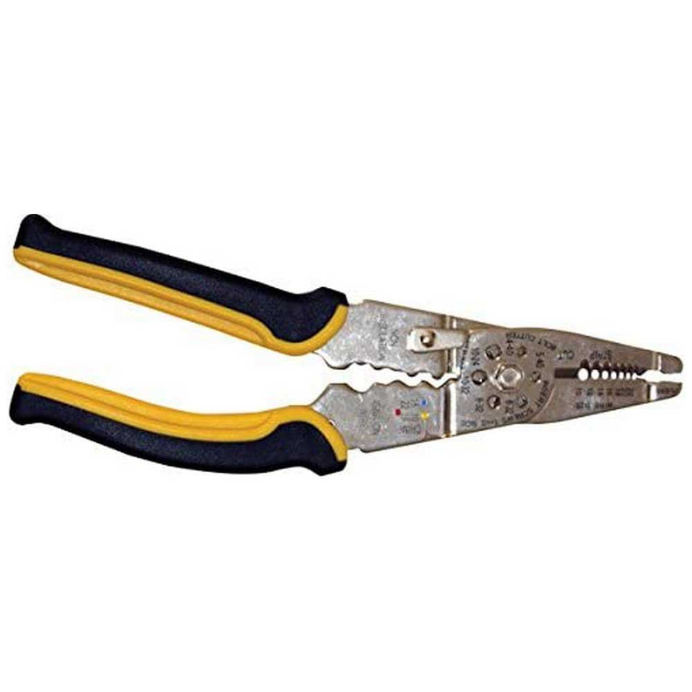 Sea-dog line 354-4299051 Deluxe Инструмент для зачистки проводов Черный Black / Yellow / Grey