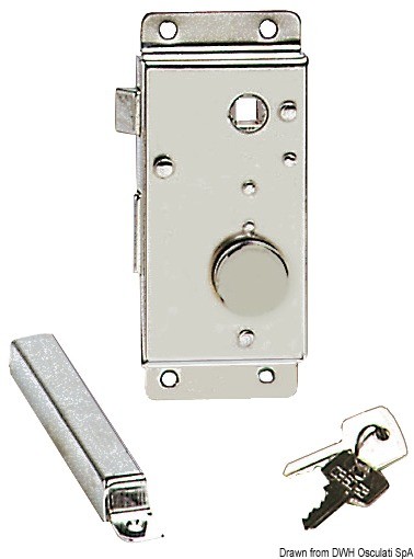 Купить Door lock ch.br right int 25mm, 38.132.20DI-25 7ft.ru в интернет магазине Семь Футов