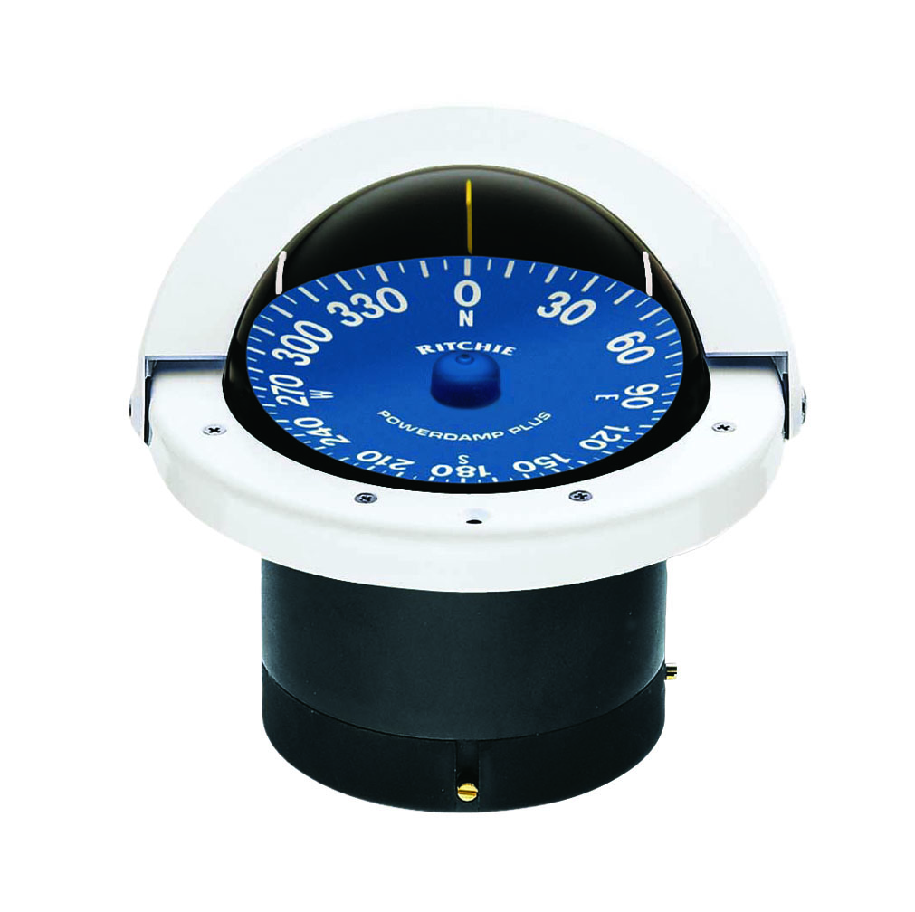 Купить Компас Ritchie Navigation Supersport Navigator SS-2000W картушка 115мм 12В 154x143мм врезной с плоской картушкой белый/синий 7ft.ru в интернет магазине Семь Футов