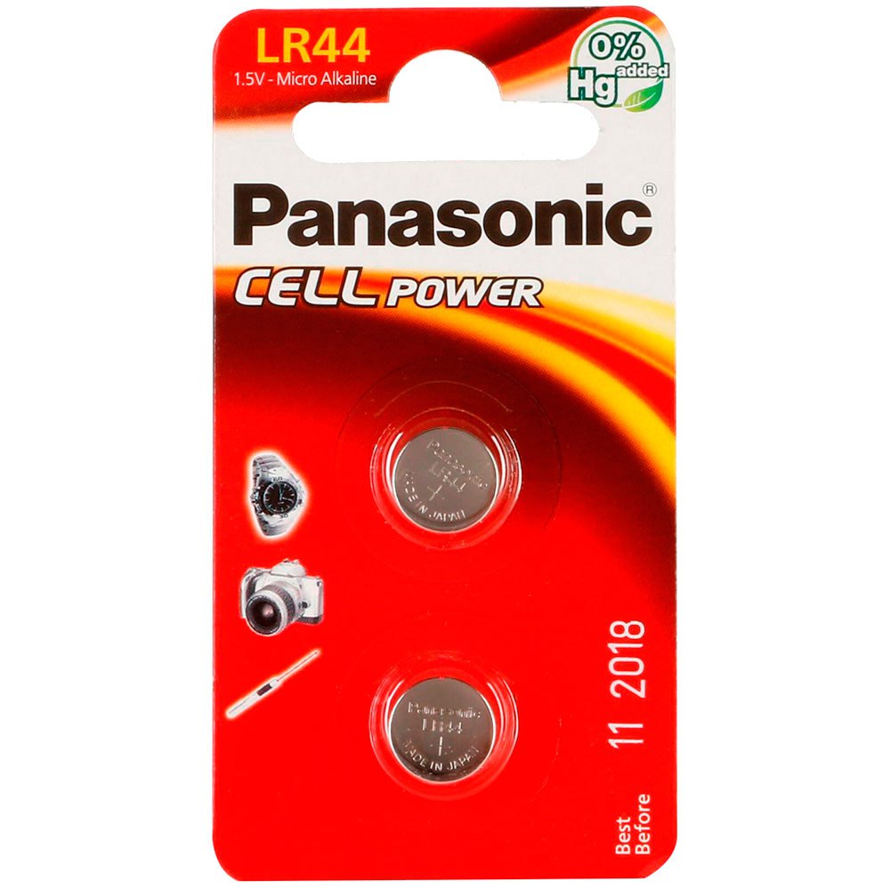 Panasonic LR-44EL/2B 1x2 LR 44 Аккумуляторы Серебристый Silver