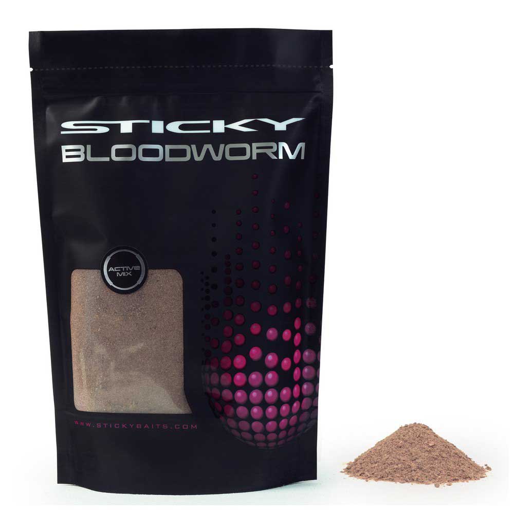 Sticky baits BLAM1 Bloodworm Active 900g Прикормка Фиолетовый Brown