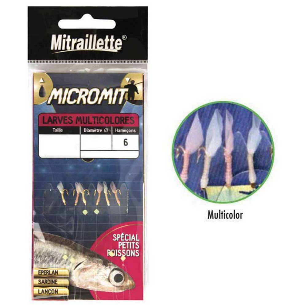 Ragot 14RG4453606 Micromit Larva Рыболовное Перо 0.300 Mm Мульти  Multicolour 6 