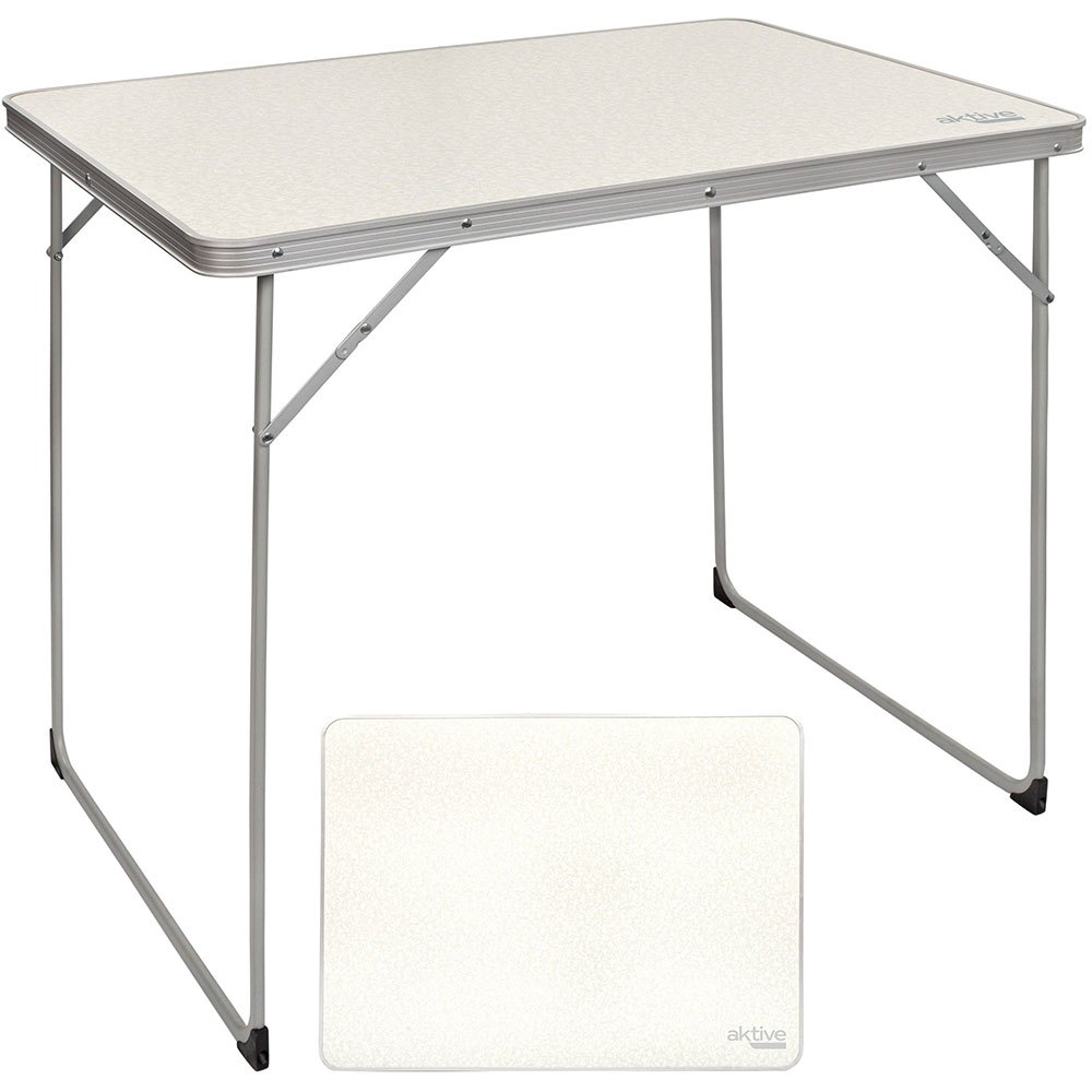 Aktive 52867 Складной стол для кемпинга 80x60x70cm Белая White