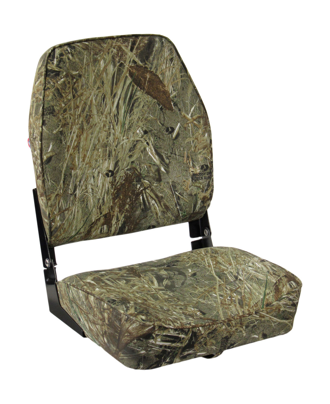 Кресло складное мягкое ECONOMY с высокой спинкой, обивка камуфляжная ткань Springfield 1040647
