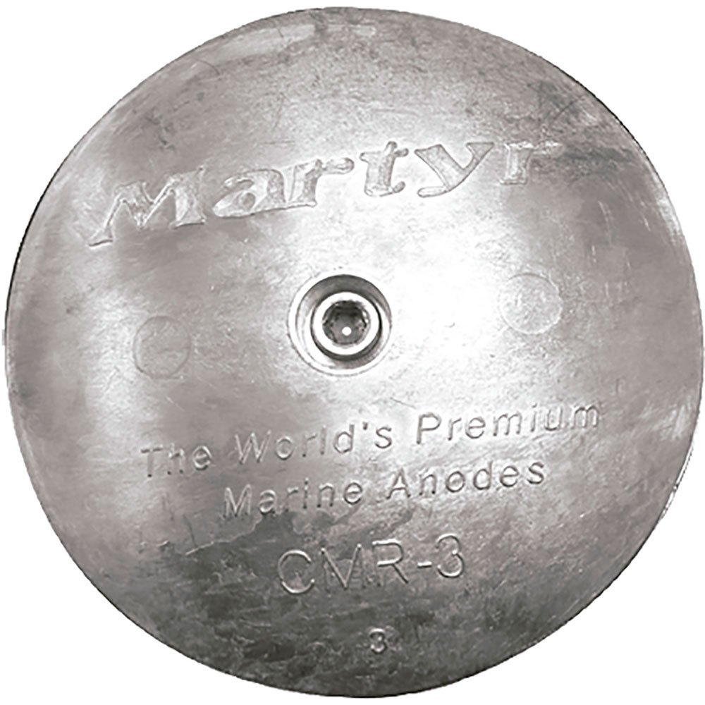 Martyr anodes 194-CMR01AL CMR1 Алюминиевый триммер с анодом руля Серебристый Grey 47.63 mm 