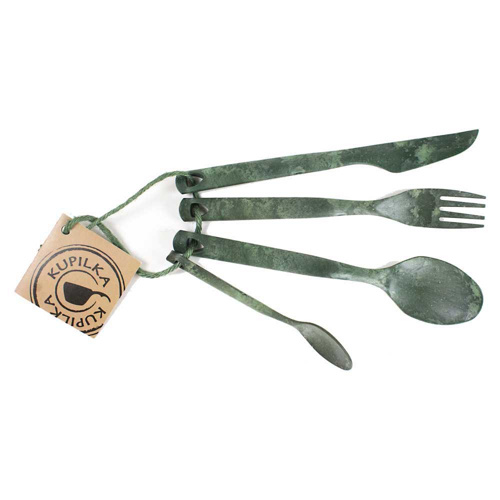 Kupilka 30250252 Cutlery установленный Зеленый Conifer