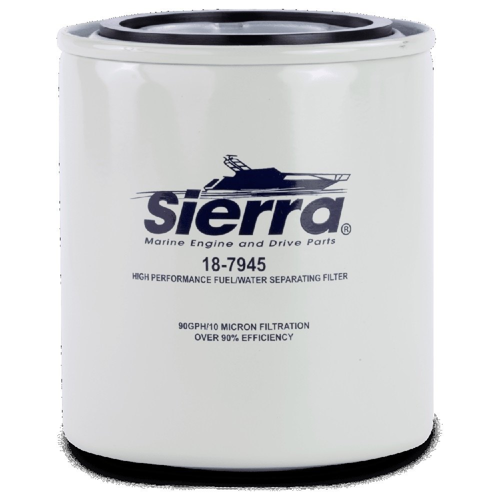 Sierra 47-7945 SIE18-7945 Топливный фильтр двигателей Mercruiser White