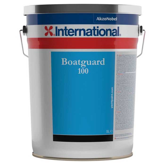 Краска необрастающая International Boatguard 100 YBP002/5IB 5л голубая