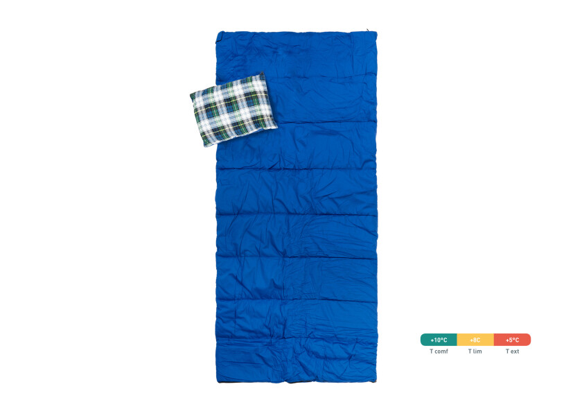 Купить Спальный мешок-одеяло с подушкой / Диапазон температур: от +10 до +5 °C 30981-bvs 7ft.ru в интернет магазине Семь Футов