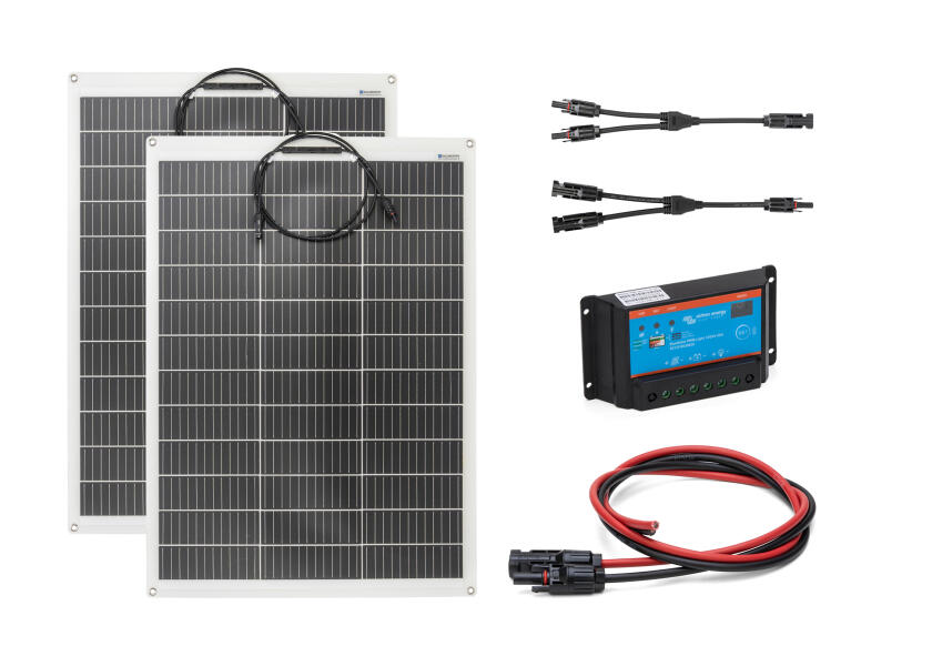 Купить Complete Solar System Set: 2x 130 W module incl. VICTRON PWM controller 33769-bvs 7ft.ru в интернет магазине Семь Футов