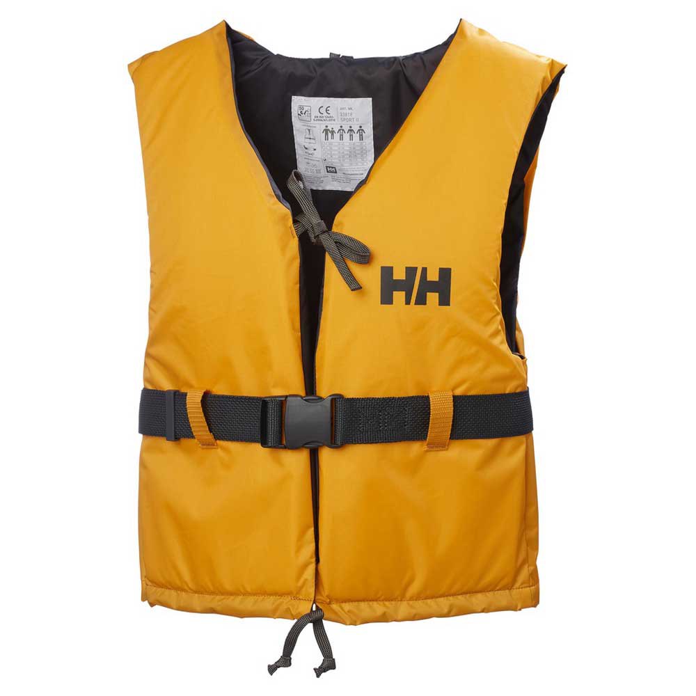 Страховочный жилет Helly Hansen Sport II 33818-328 ISO12402-5 45N 60-70кг обхват груди 85-105см желтый
