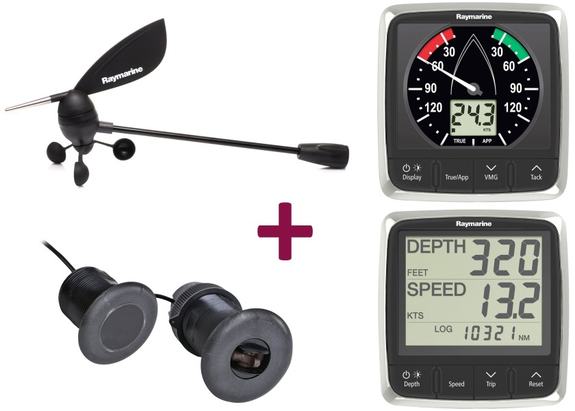 Купить RAYMARINE i50 Tridata & i60 Wind System with Transducer 93924-bvs 7ft.ru в интернет магазине Семь Футов