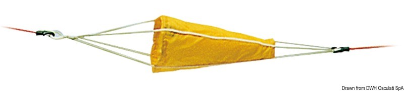 Купить Малый плавучий якорь для соединения со спасательным жилетом 250 х 150 мм, Osculati 32.757.03 7ft.ru в интернет магазине Семь Футов