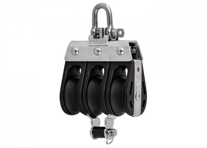 Купить SPRENGER S Block with Swivel and Becket / 8 mm / ball bearing 44575-bvs 7ft.ru в интернет магазине Семь Футов