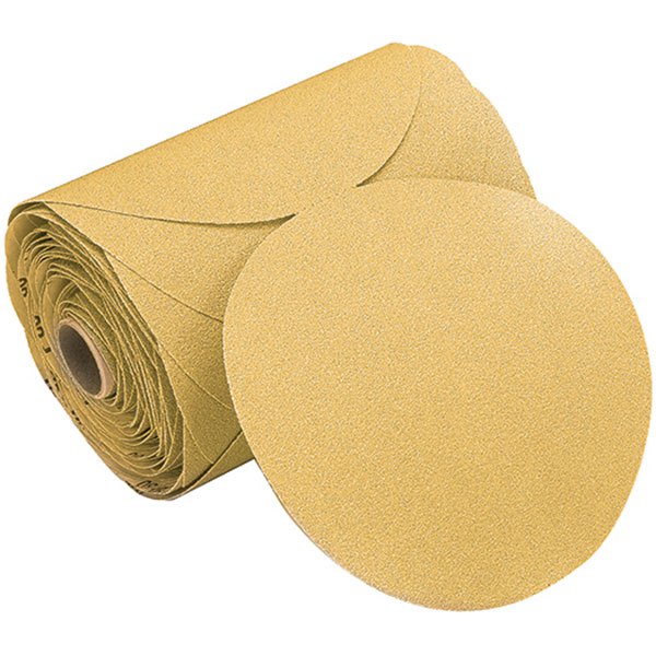 Mirka 465-23342120 PSA Link Roll Дисковые шлифовальные листы 120 г 15.2 См Желтый Gold One Size 