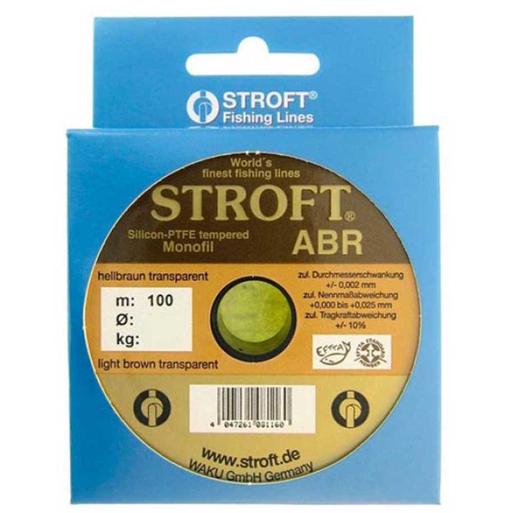 Stroft 8135/ST ABR 100 m Монофиламент Бесцветный 0.350 mm 