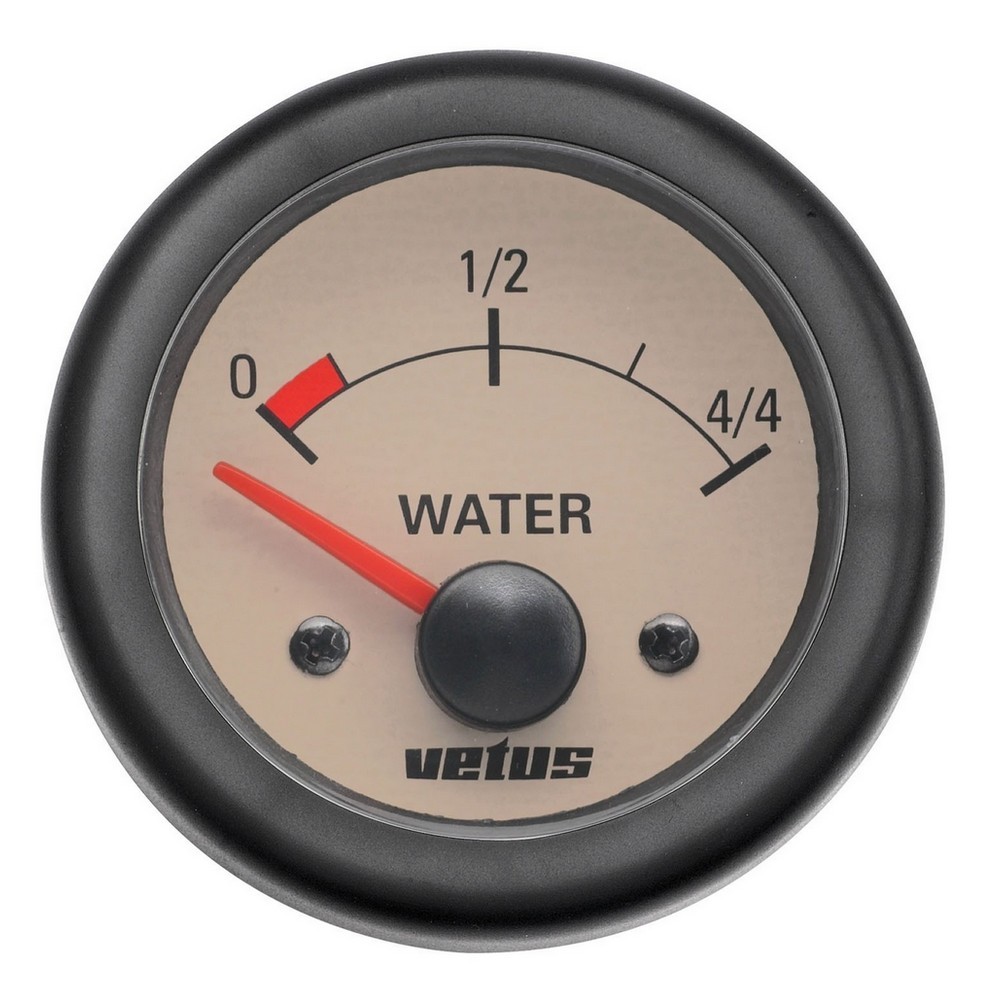 Индикатор уровня воды Vetus WATER24W 63 мм 24 В кремовый
