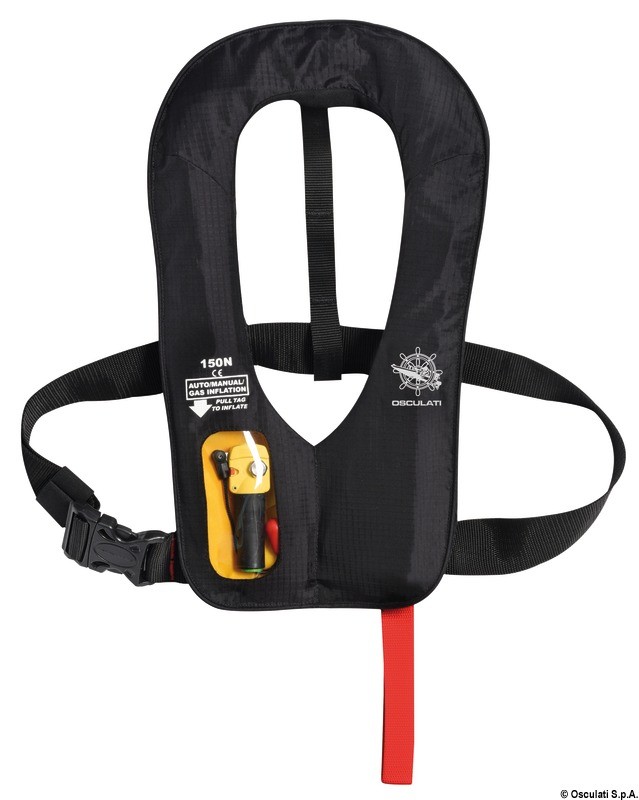 Купить Compact 150 N self-inflatable automatic lifejacket, 22.392.02 7ft.ru в интернет магазине Семь Футов