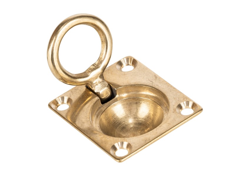 Купить Pull Ring / polished brass / 45 x 38 mm 26019-bvs 7ft.ru в интернет магазине Семь Футов