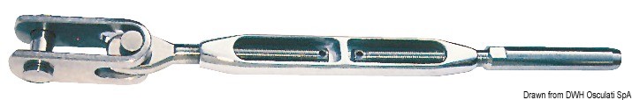 Купить Turnbuckle 1/2 for cable 7 mm, 07.183.06 7ft.ru в интернет магазине Семь Футов