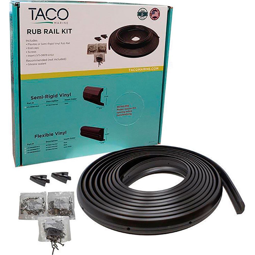 Taco metals 236-V114135BKA303 Комплект полужестких виниловых накладок 30´ Черный Black