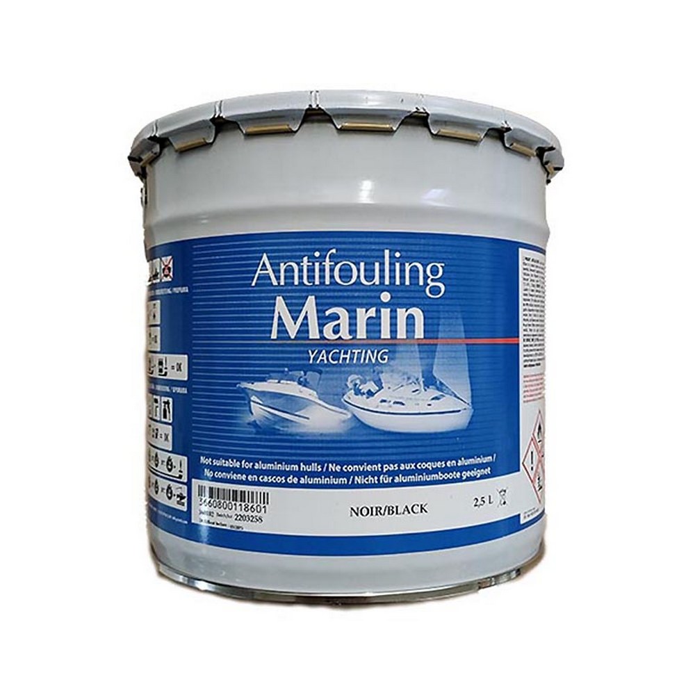 Краска необрастающая сезонная Nautix Marin Yachting 160162 цвет серо-белый матовый 2,5л для водоёмов с умеренным обрастанием