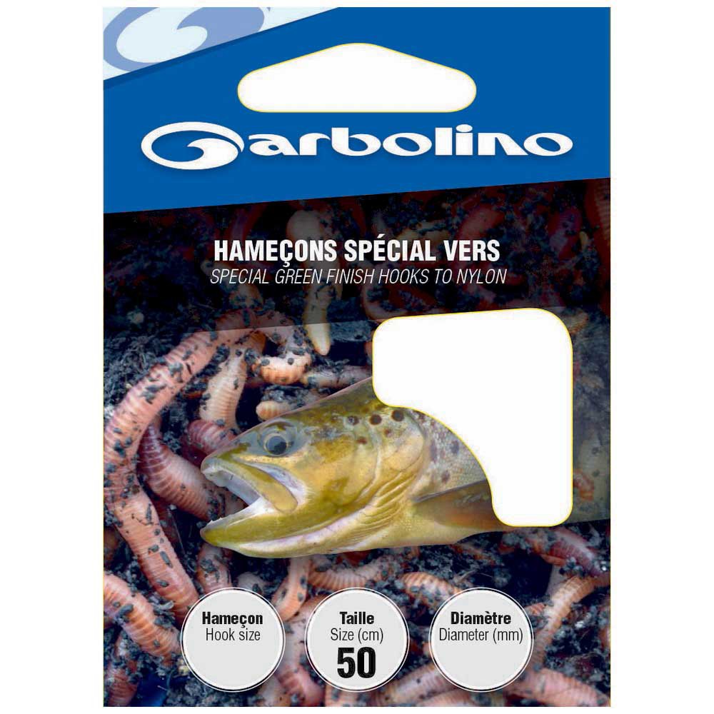 Garbolino competition GOMAD0720-L16H8 Trout Special связанный крючок нейлон 16 Голубой 8 