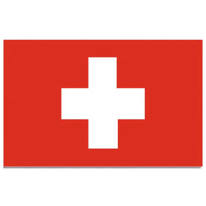 Oem marine FL419140 30x45 cm Швейцарский флаг  Multicolour
