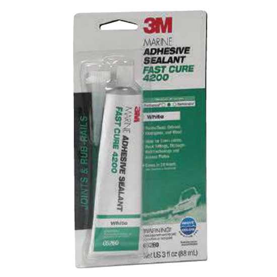 3M 71-05260 Marine Adhesive Sealant Fast Cure 4200 Белая  White 90 ml 