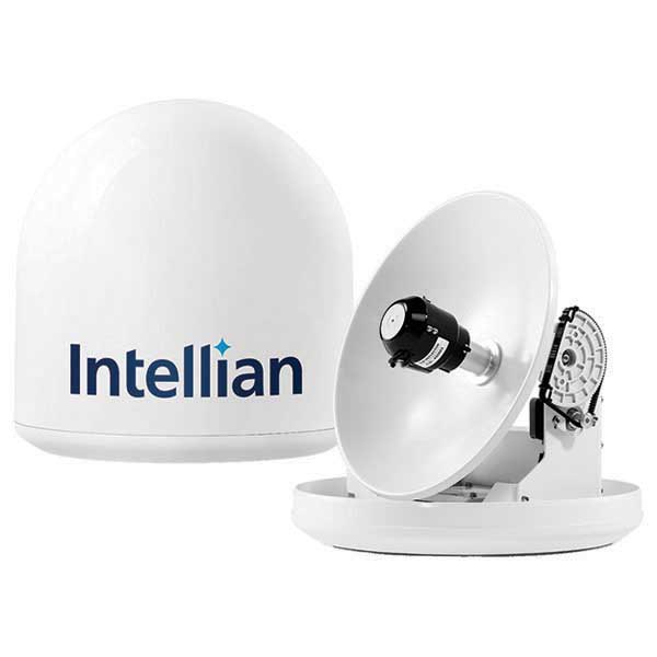 Intellian 980-B4209DN I2+DISH/Bell MIM RG6 1 m+RG6 15 m Система спутникового телевидения Белая White 33 cm 