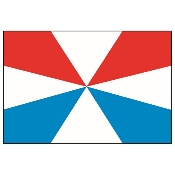 Talamex 27105050 Dutch Square Pennant Красный  Red / White / Blue 50 x 75 cm 