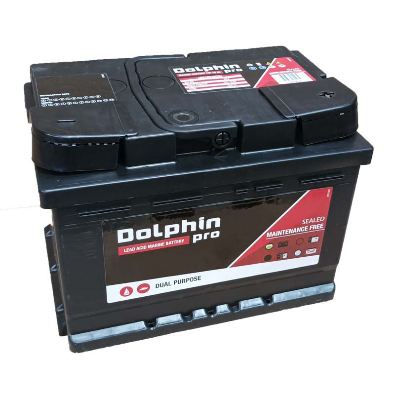 Dolphin SBEDP55 60Ah 12V батарея  Black 24.3 x 17.5 x 17.5 cm