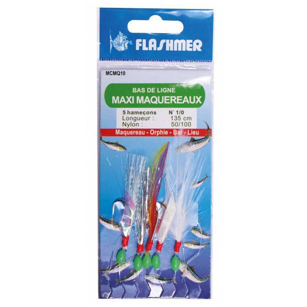 Flashmer MCMQ10 Maxi Maquereaux Рыболовное Перо Многоцветный Multicolor