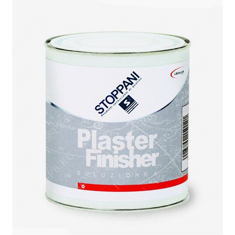 Шпатлёвка двухкомпонентная финишная серая Stoppani Plaster Finisher Grey S25051L2.5 2,5 л компонент A