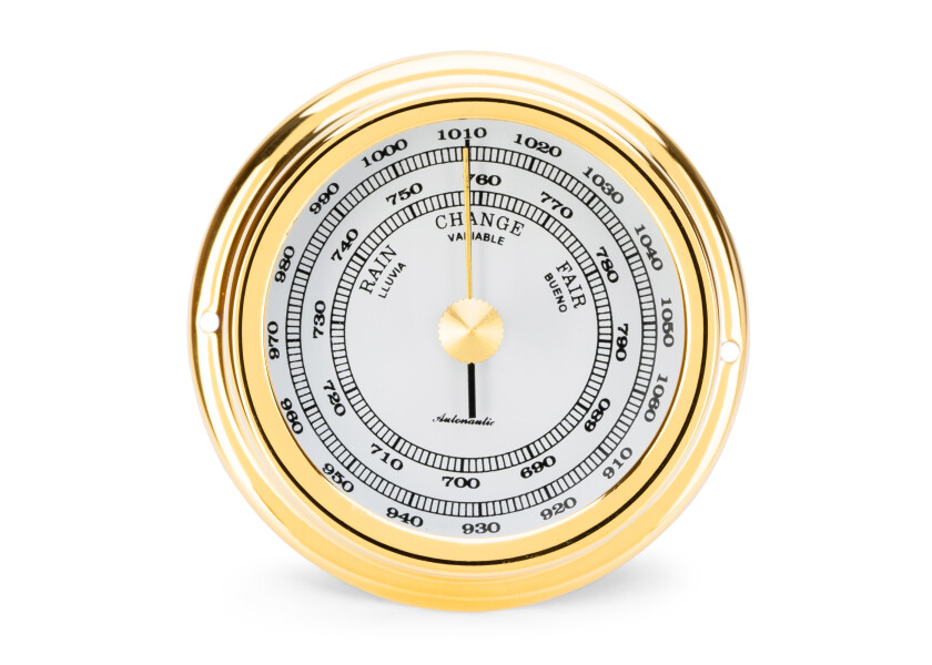 Купить AUTONAUTIC MINOR 72 Barometer / white dial / gold-plated 50265-bvs 7ft.ru в интернет магазине Семь Футов