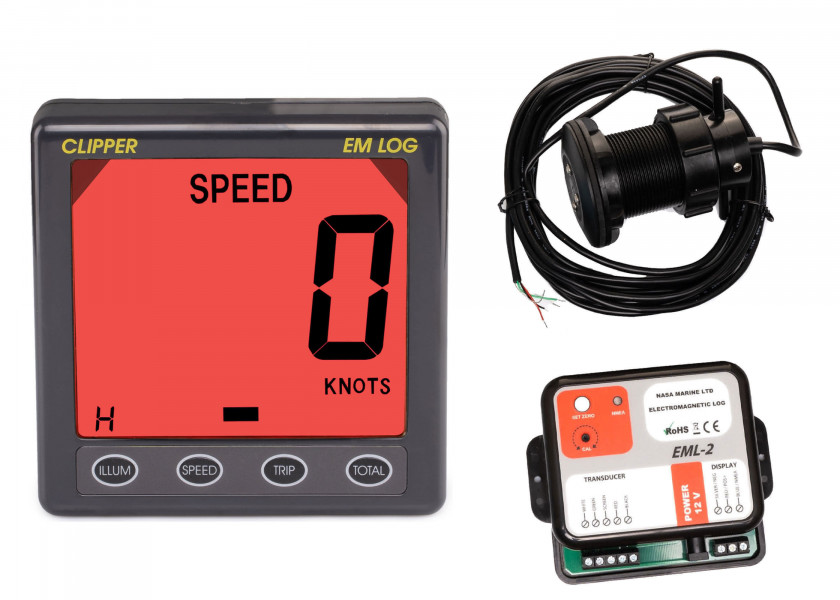 Купить NASA Electromagnetic Log Sensor incl. Clipper Display 80243-bvs 7ft.ru в интернет магазине Семь Футов